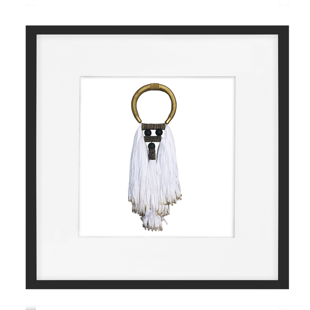 Tassel Spanish White Artwork 52 x 52 cm-abc