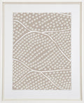 Shell Mother of Pearl Wave Artwork 67 x 85 cm-abc