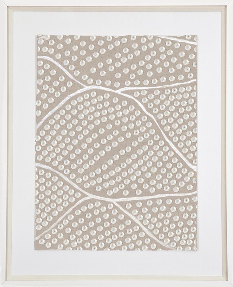 Shell Mother of Pearl Wave Artwork 67 x 85 cm-abc