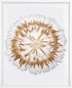 Feather Sun Set Artwork 67cm x 85cm-abc