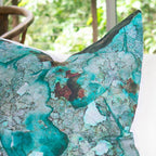 Bone Lichen Printed Euro Cushion 65 x 65cm-abc