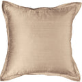 Dupion Oyster Euro Cushion 65 x 65 cm-abc