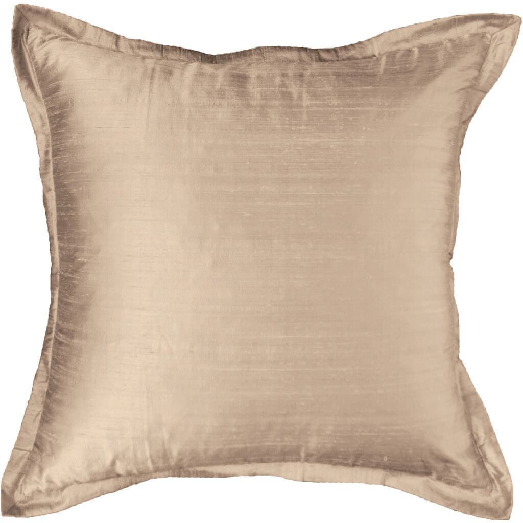 Dupion Oyster Euro Cushion 65 x 65 cm-abc