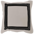 Braid Inner Panel Natural Euro Cushion 65 x 65 cm-abc
