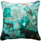 Bone Lichen Printed Euro Cushion 65 x 65cm-abc