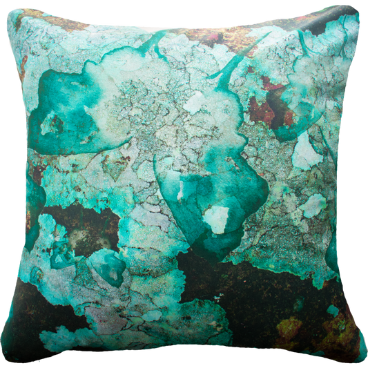 Bone Lichen Printed Euro Cushion 65 x 65cm-abc