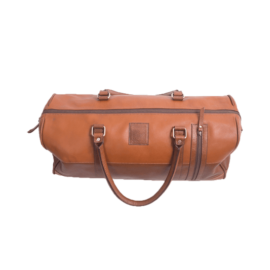 Leather Francis Gym Bag-abc