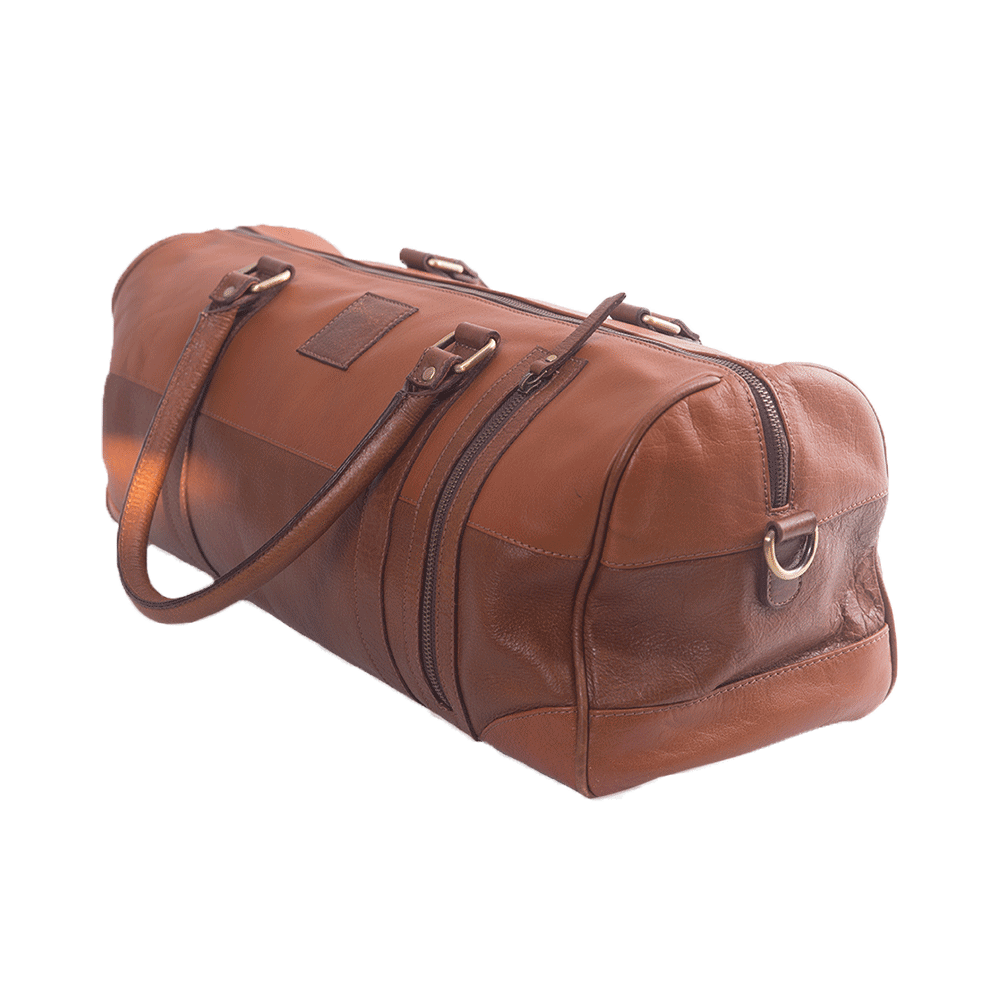 Leather Francis Gym Bag-abc