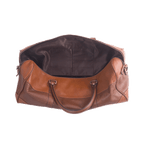 Leather Francis Gym Bag-abc