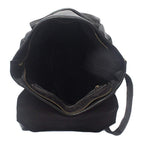 Leather Marley Black Backpack-abc