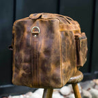 Leather Baxter Travel Bag-abc