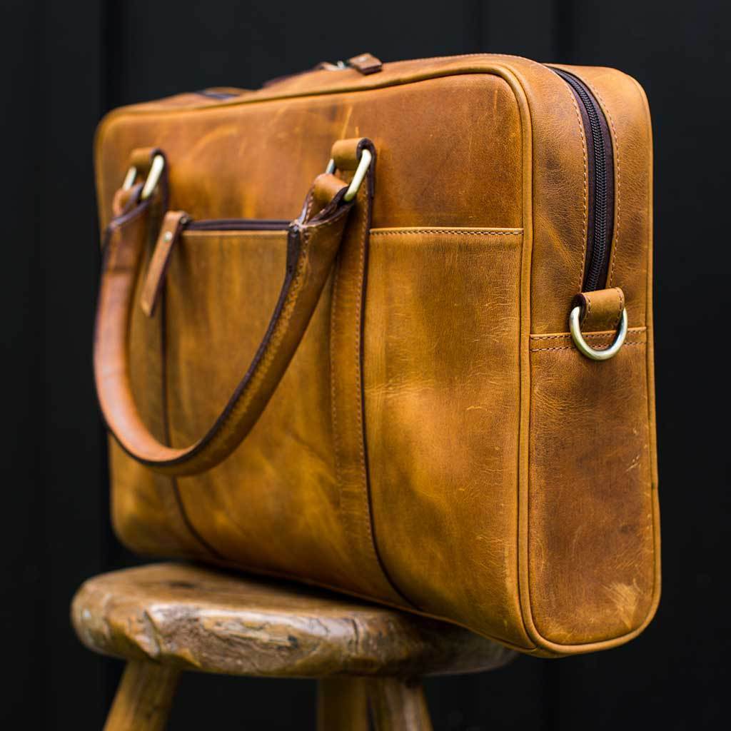 Leather Chester Laptop Case-abc
