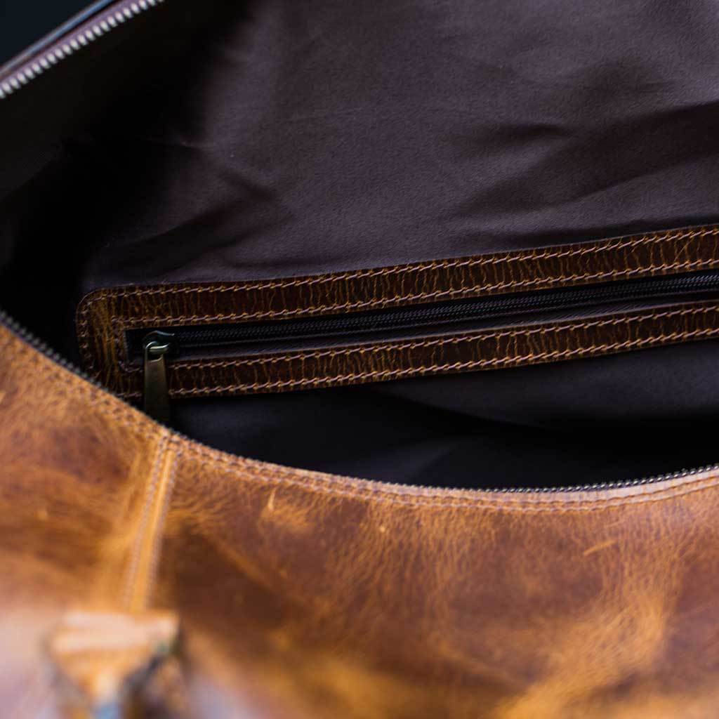 Leather Collingwood Traveler Bag-abc