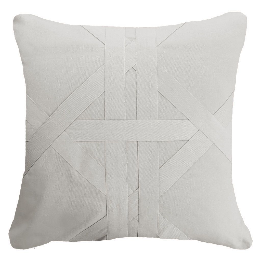 Cross Patch Natural Lounge Cushion 55x55cm-abc