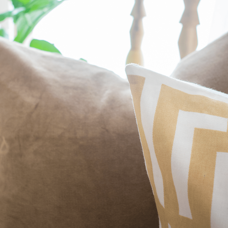 Jade Screen Beige Lounge Cushion 55 x 55 cm-abc