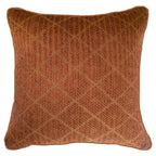 Weave Phulkari Rust Lounge Cushion 55 x 55 cm-abc
