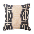 Outdoor Ratan Black Medium Cushion 50 x 50 cm-abc