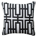 Jade Screen Black Lounge Cushion 55 x 55cm-abc