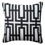 Jade Screen Black Lounge Cushion 55 x 55cm-abc
