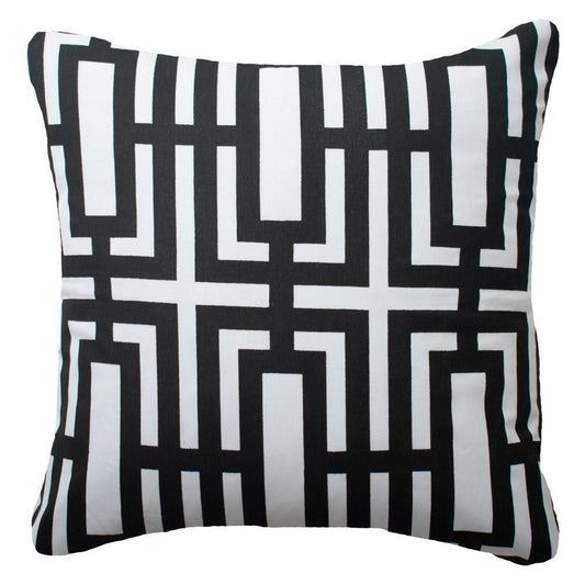 Jade Screen Black Lounge Cushion 55 x 55cm-abc