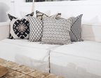 Parasol Black Lounge Cushion 55 x 55 cm-abc