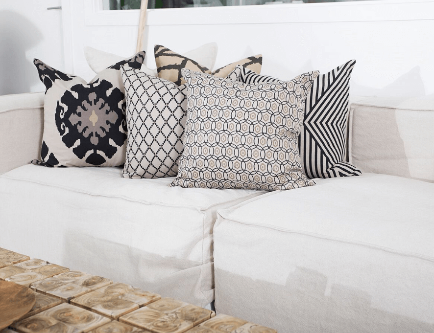 Parasol Black Lounge Cushion 55 x 55 cm-abc
