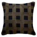 Parasquare Black Lounge Cushion-abc