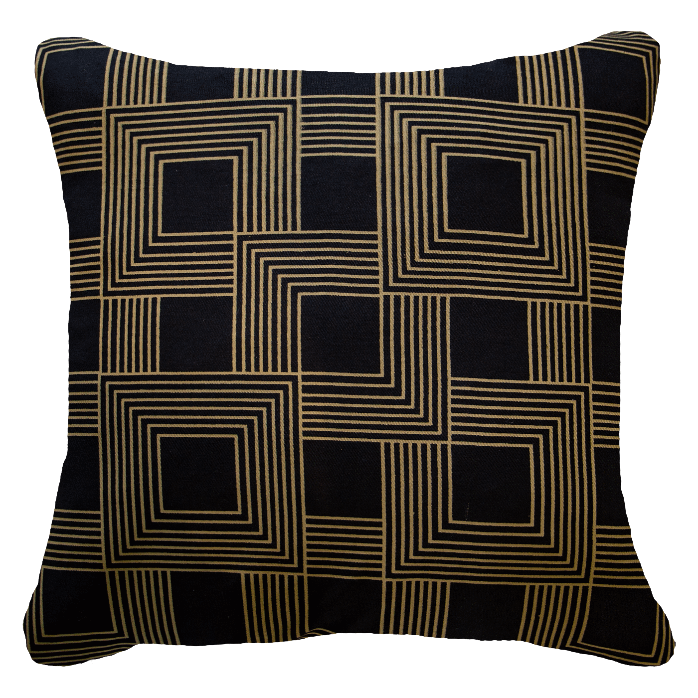 Parasquare Black Lounge Cushion-abc