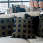 Parasquare Black Lounge Cushion-abc