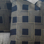 Parasquare Black Lounge Cushion-abc