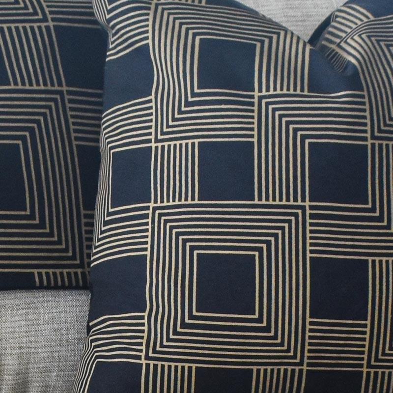Parasquare Black Lounge Cushion-abc