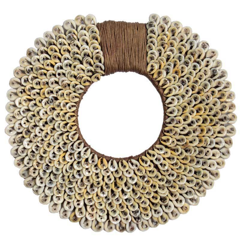 Shell Ring Coffee Black Lounge Cushion 55 x 55cm-abc