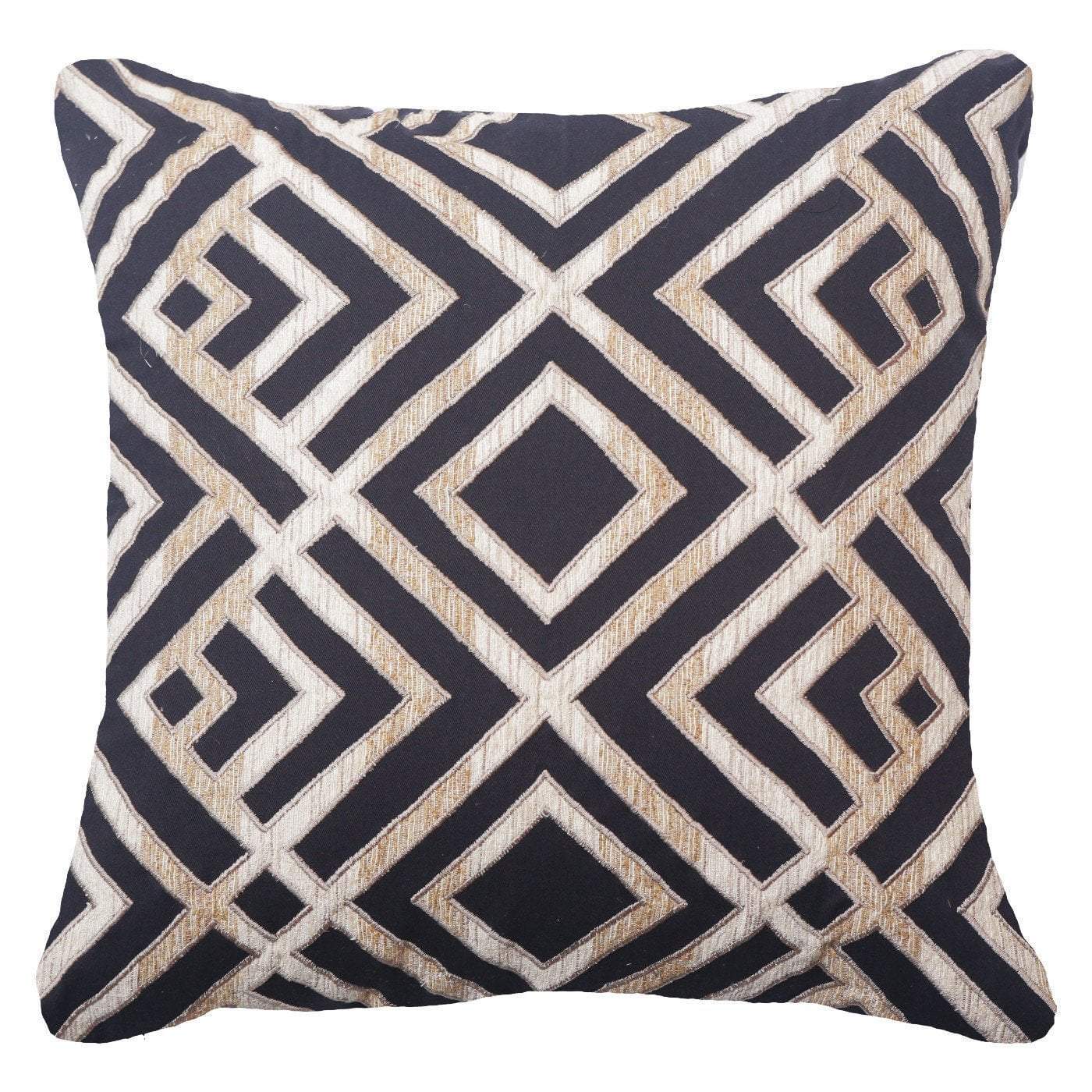 Shoowa Arrow Black Lounge Cushion 55 x 55 cm-abc