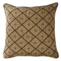 Weave Phulkari Black Lounge Cushion 55 x 55 cm-abc