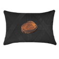 Wood Slab Black Lounge Cushion 55 x 55cm-abc