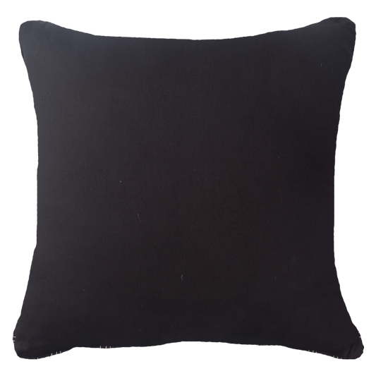 Outdoor Reverse Black Beige Lounge Cushion 55 x 55 cm-abc