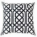 Jagger Black & White Lounge Cushion 55 x 55 cm-abc