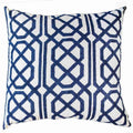 Jagger Print Navy Lounge Cushion 55 x 55 cm-abc
