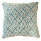 Weave Phulkari Celadon Lounge Cushion 55 x 55 cm-abc