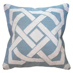 Outdoor Dial Cloud Blue Lounge Cushion 55 x 55 cm-abc