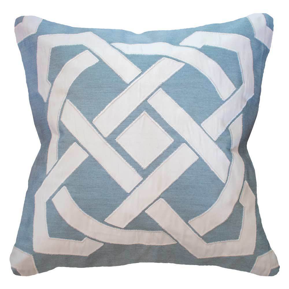 Outdoor Dial Cloud Blue Lounge Cushion 55 x 55 cm-abc