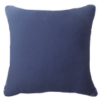 Cotton Reverse Cloud Navy Lounge Cushion 55 x 55 cm-abc
