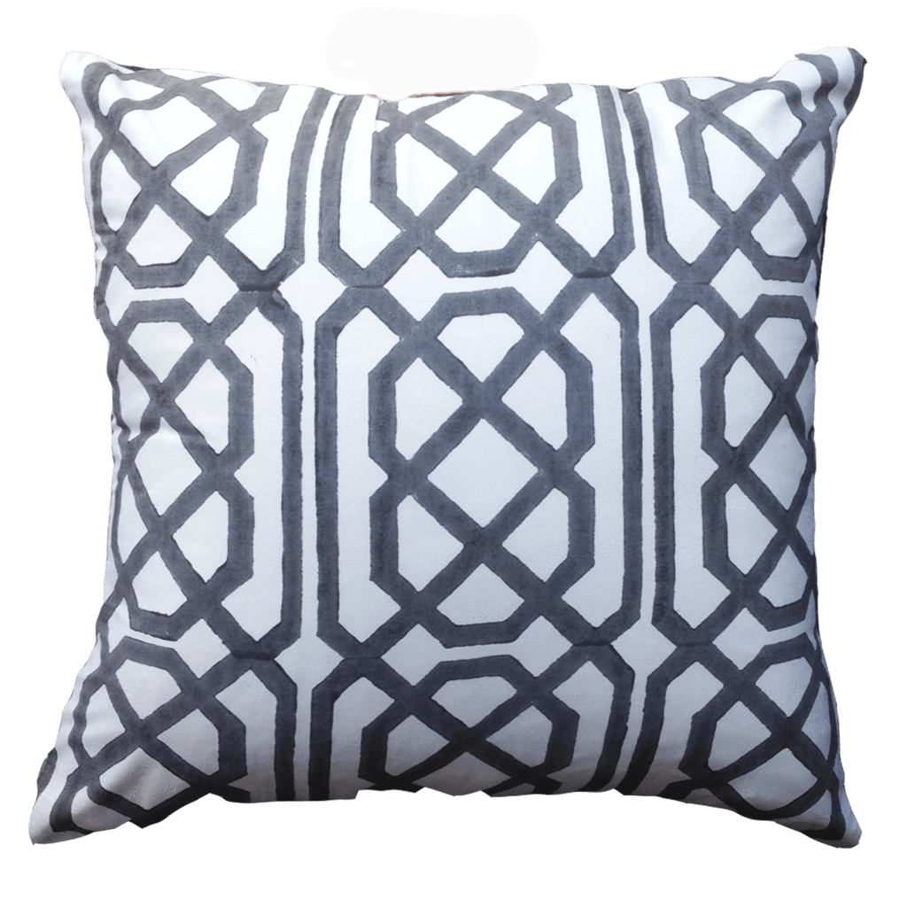 Jagger Dark Grey Lounge Cushion 55 x 55cm-abc