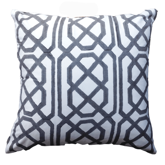 Jagger Dark Grey Lounge Cushion 55 x 55cm-abc