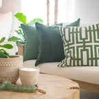 Jade Screen Emerald Lounge Cushion 55 x 55cm-abc