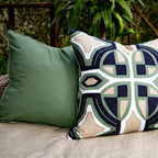 Zen Applique Emerald Lounge Cushion-abc