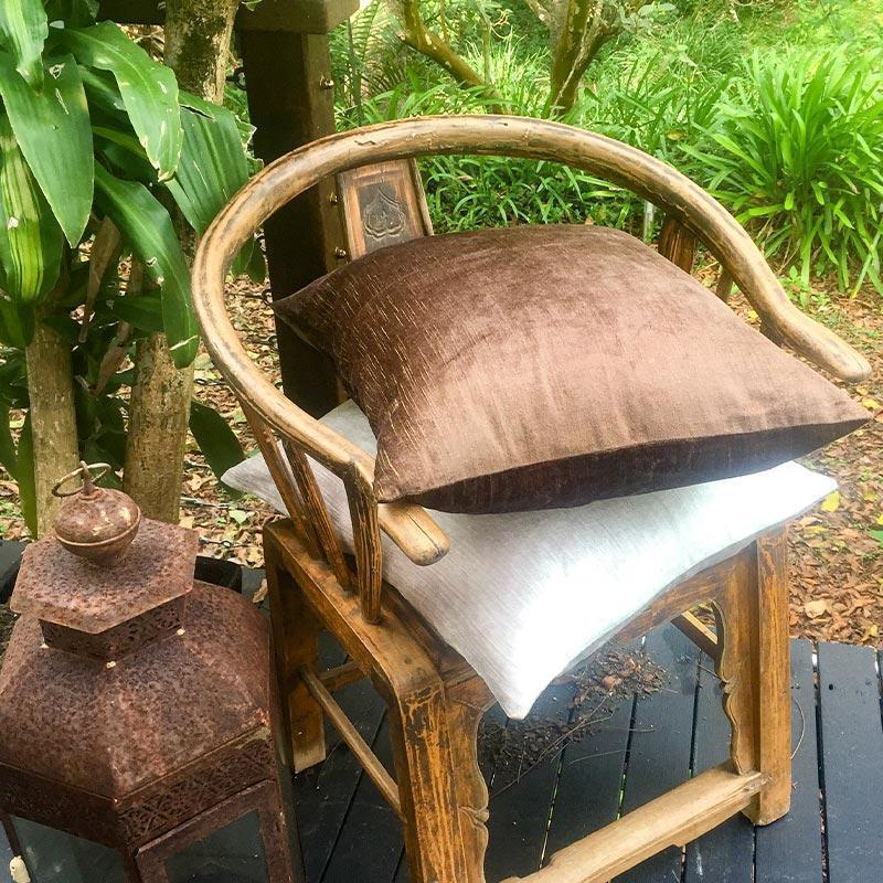 Velvet Frost Lounge Cushion 55 x 55cm-abc