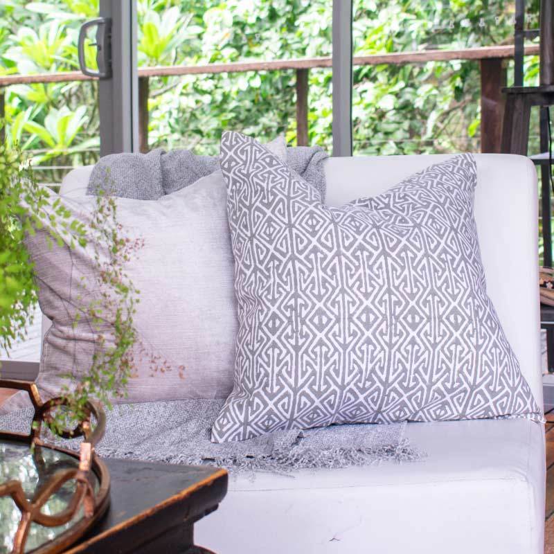Velvet Frost Lounge Cushion 55 x 55cm-abc