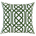 Jagger Print Emerald Lounge Cushion 55 x 55 cm-abc