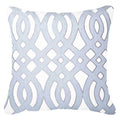 Outdoor Diamond Scroll Cloud Lounge Cushion 55 x 55 cm-abc